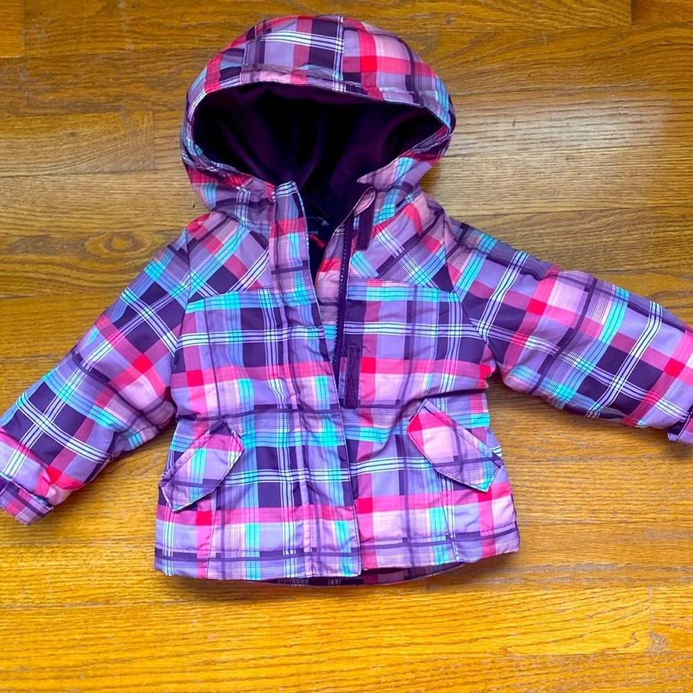 12m Girls Cherokee Double Layer Winter Coat - Picture 1 of 4
